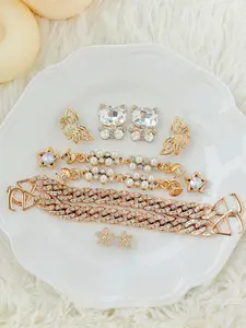 12-Piece Shoe Clip Set, Colorful Cat Butterfly Design, Sparkling Rhinestone Pearl Accents, Lightweight Luxury Style, Waterproof Durable Material, Decor, Sparkling Shoe Charms