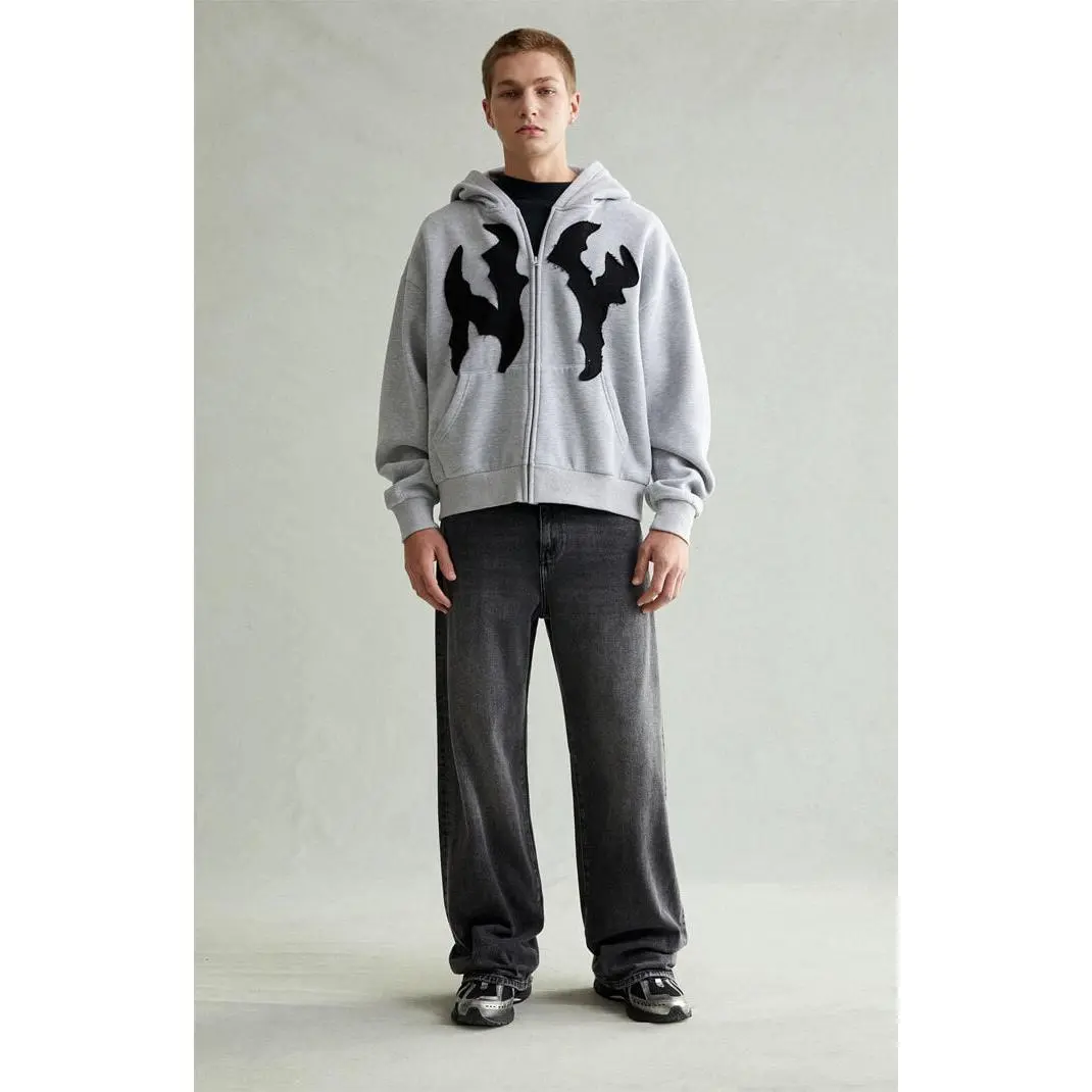 Pacsun Men's Blake Extreme Baggy Jeans Chain Gray