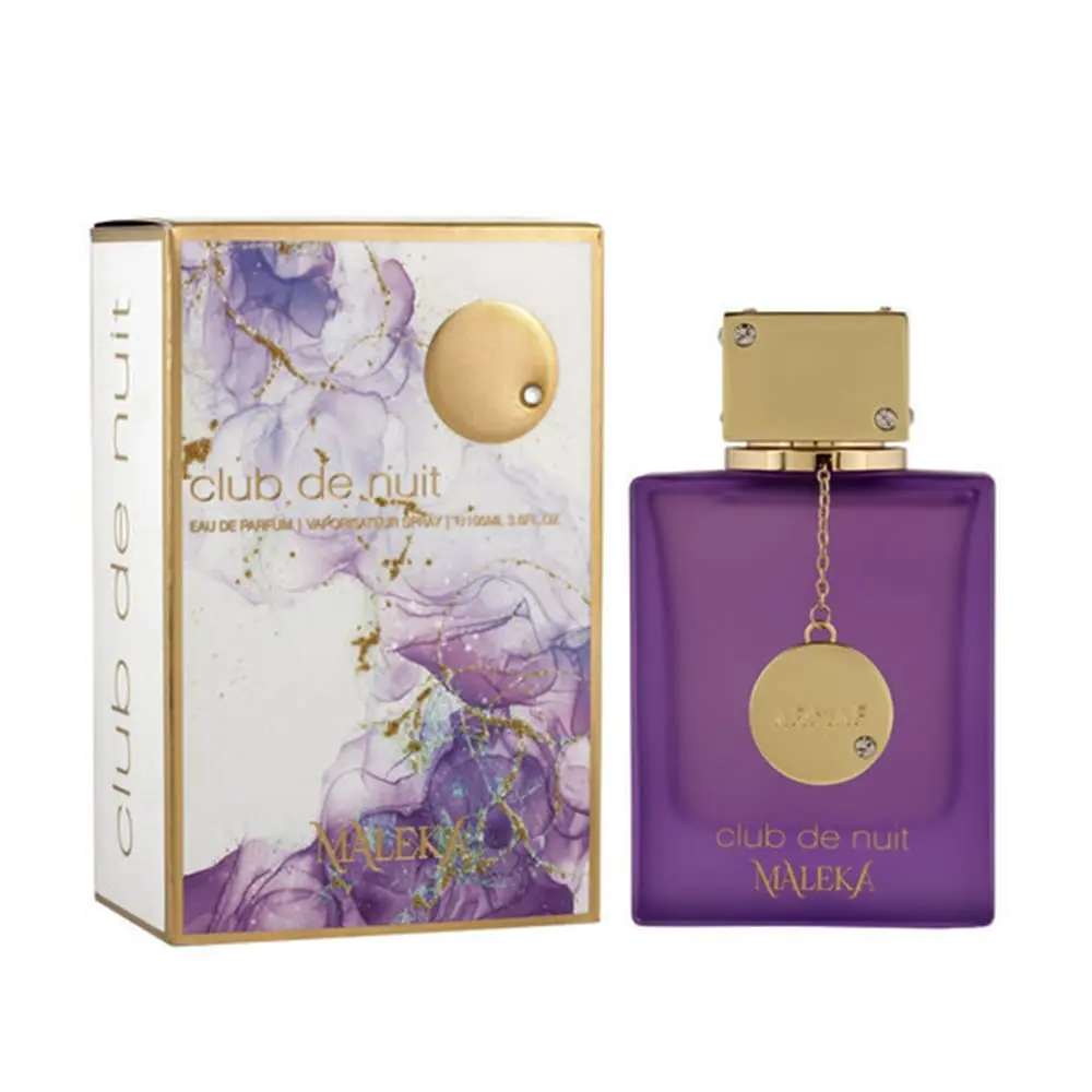 Club De Nuit Maleka by Armaf Eau de Parfum – 105ml (3.6 fl oz) – Long-Lasting Floral Amber Fragrance for Women