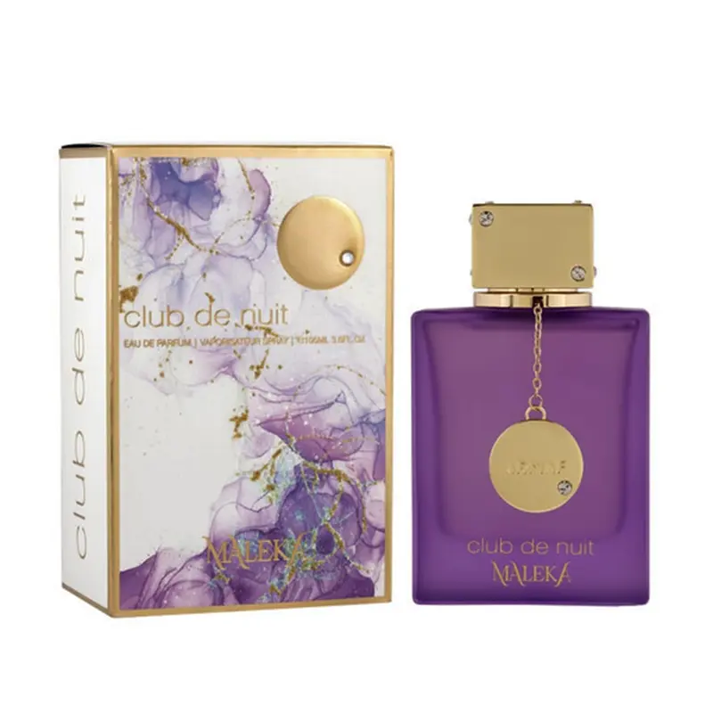 Club De Nuit Maleka by Armaf Eau de Parfum – 105ml (3.6 fl oz) – Long-Lasting Floral Amber Fragrance for Women