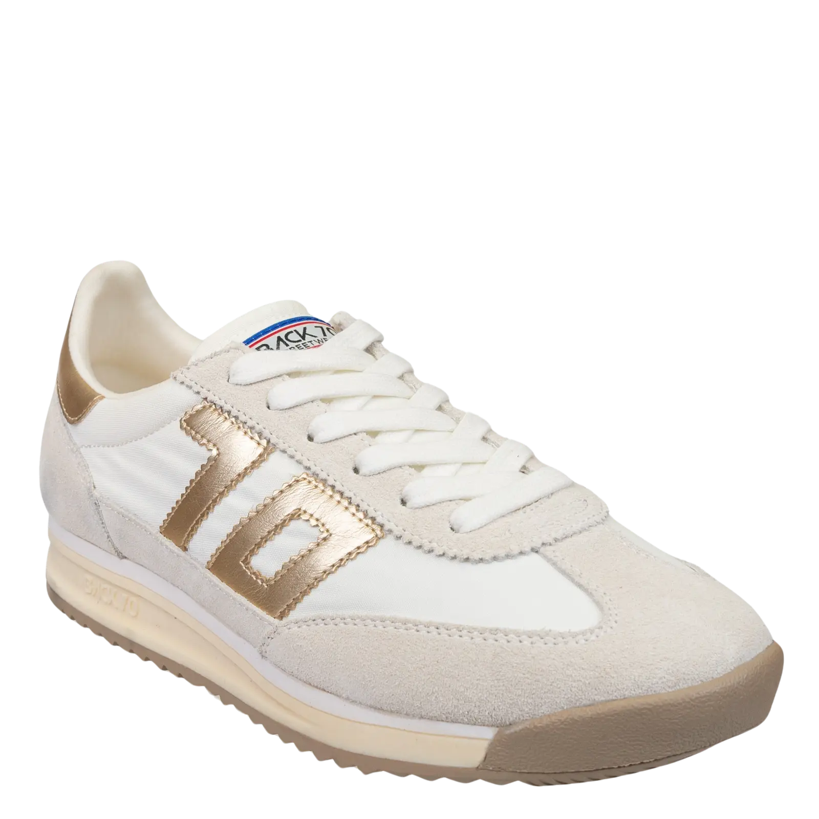 Back 70: BARKLEY JOGGER in METALLIC GOLD Sneakers
