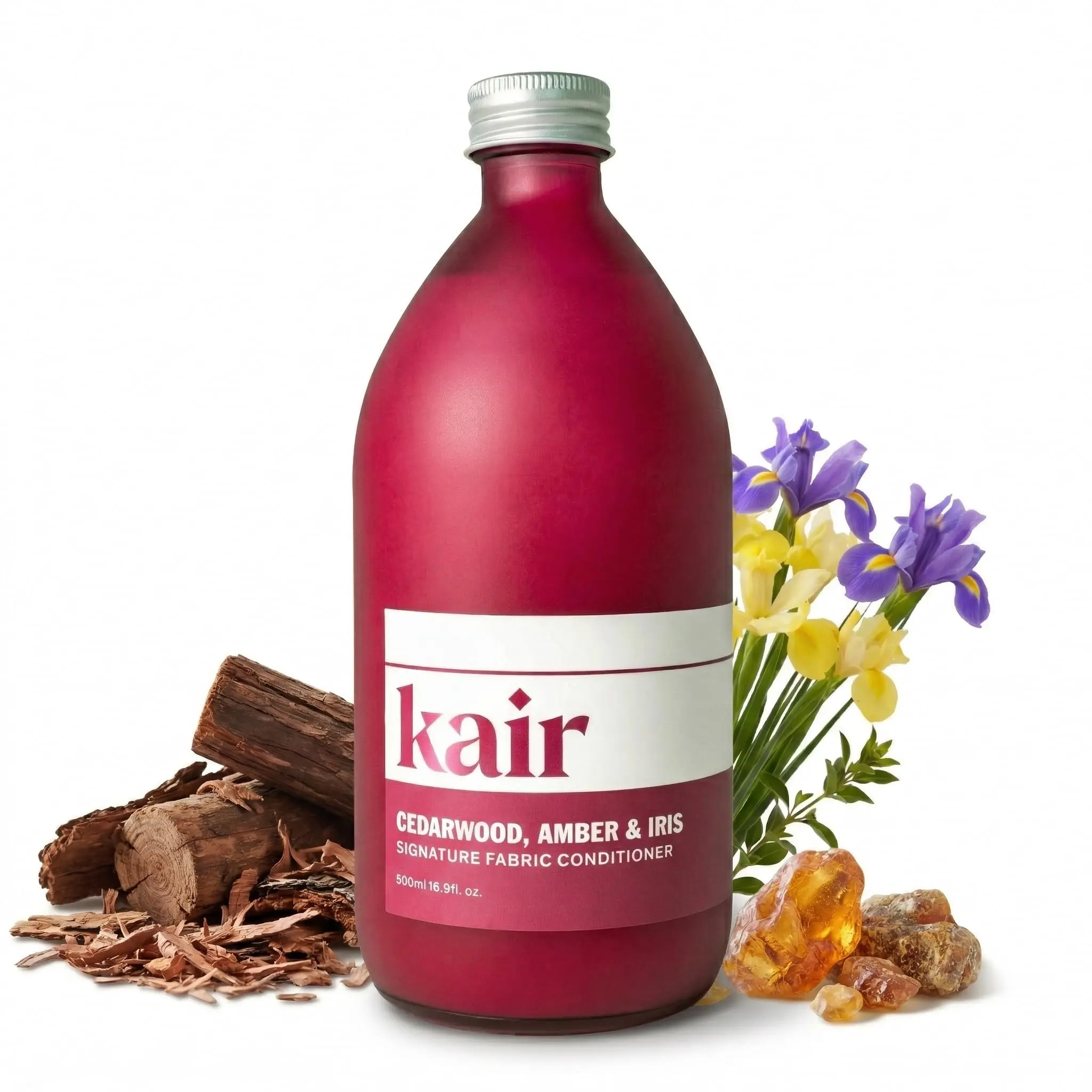 Kair Signature Fabric Conditioner - Cedarwood, Amber & Iris | Plant-Based Fabric Softener