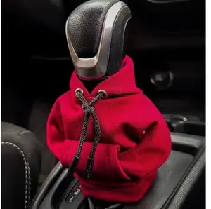 Gear Shift Hoodie, Gear Shift Cover, Universal Car Shift Knob Hoodie, Mini Hoodie for Car Shifter, Automotive Interior Cute Gadgets, Car Accessories and Decorations