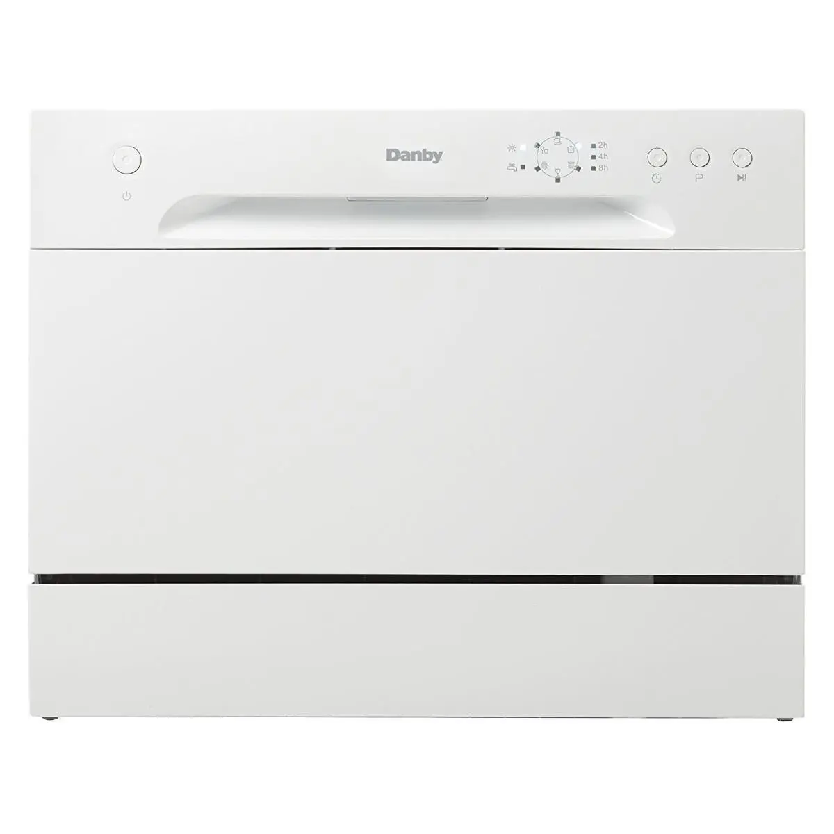 MAS Durable Countertop Dishwasher Machine, White, Quick Connect Feature, 52db Quieter Operation