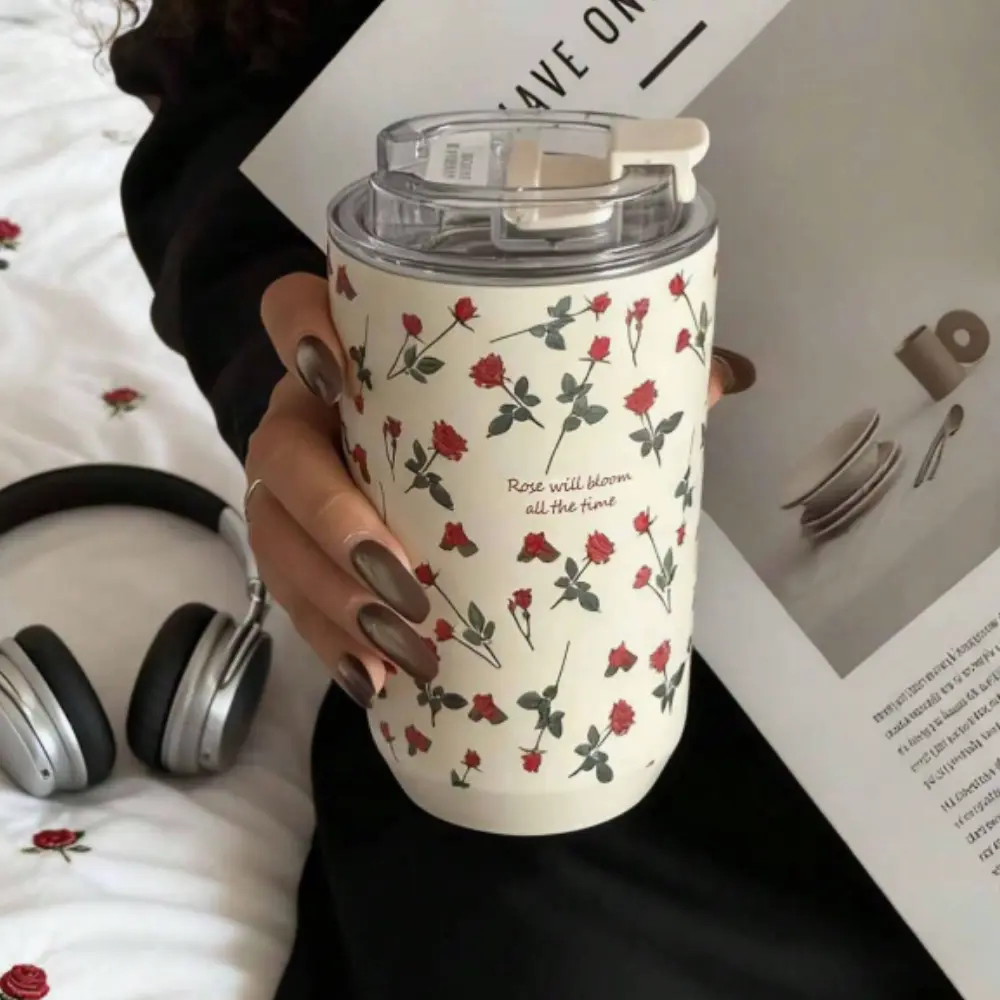 380ml stainless steel insulated tumbler double wall coffee mug portable travel cup for hot cold