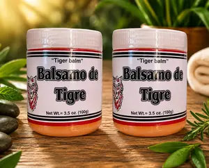 2 Packs BALSAMO DE TIGRE POMADA ANALGESICA TIGER BALM 100g each Made in Mexico Moisturizers