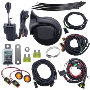 1 set of plastic suitable for ATV UTV turn signal kit, turn lights, hazard lights, horns, legal modification, wiring harness pre wiring