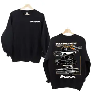 Trucks and Tools Workwear Sweatshirt – Mechanic Graphic Sweatshirt, Blue Collar Apparel, Gift for Workers