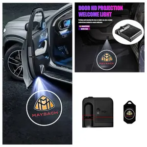 4PCS Plug & Play Maybach Logo Car Door Projector Lights, LED Courtesy Puddle Lights for Maybach S580 S680 GLS600