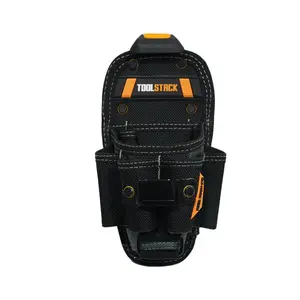 Tsk-36-L6 Small Technician Bag, Tool Bag Organizer, Multi-Functional Tool Kit, Tool Pockets, Compact Portable Design, Waist Belt Attachment, Ideal for Professionals