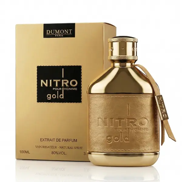Dumont Nitro Gold For Unisex 3.4 Oz Extrait De Parfum Spray