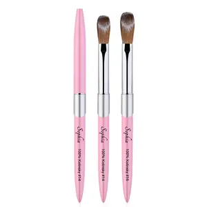 Sophia Acrylic Brush-size 16-Baby Pink