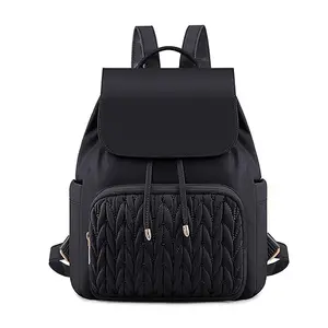 Women's Versatile Shoulder Bag Korean Style Trendy Colorblock Backpack Short Trip Travel Bag, Casual Fashion Crossbody Bag