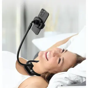 Hands-Free Neck Lazy Holder – Watch Movies or Record Videos Comfortably | 4-7" Universal Phone Grip | 360° Rotation | Ideal for Bed, Couch & Travel