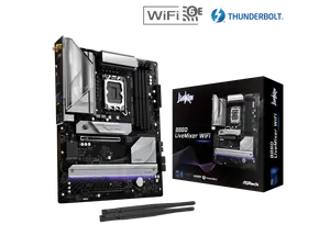 ASRock B860 LiveMixer WiFi LGA 1851 Intel B860 SATA 6Gb/s DDR5 Intel Core Ultra ATX  Motherboard
