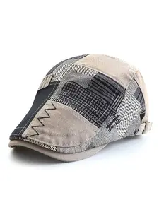 Men Beret Hat Adjustable Newsboy Hats Cabbie Gatsby Cap Driving Flat Caps Casual Outfits Cap