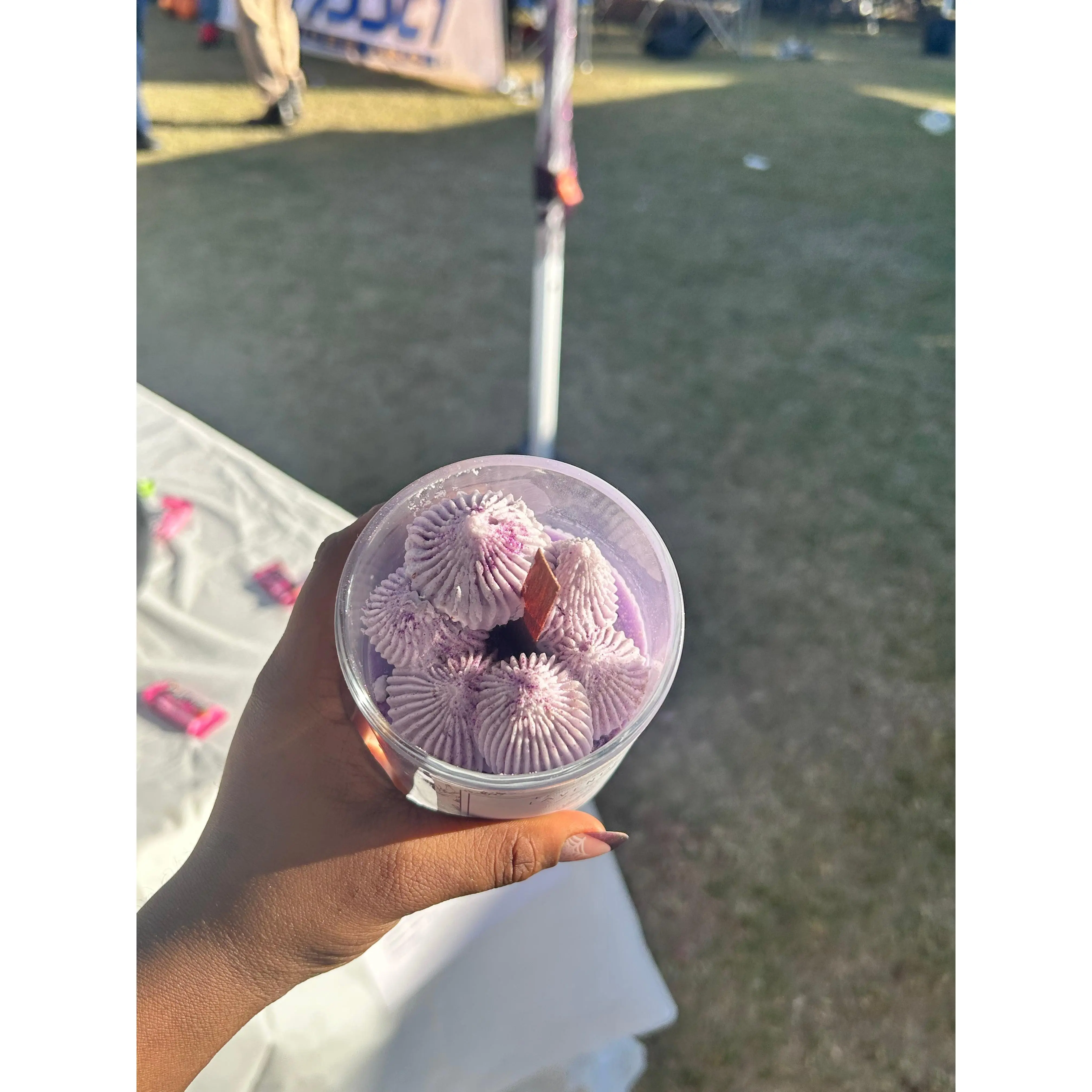 10 oz Lavender Vanilla Tumbler -  Soy Candle with Natural Essential Oil