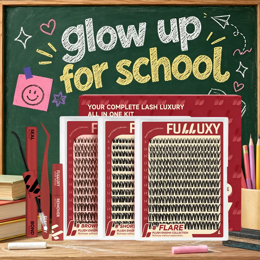 Flare & Short Size Flare & Brown Flare Collection DIY False Eyelashes for Bold Dramatic Look Unstoppable Bestseller You've Been Waiting For | Lashes with Ultra-Dense, Waterproof, Long-Lasting Lashes | Flora Flaunt Aurora Same Style | Beginner-Friendly