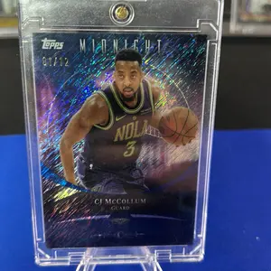 CJ McCollum — 2025-2026 Topps Midnight First Print /12