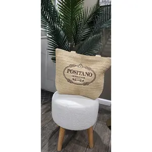 Positano “La Dolce Vita” Raffia Tote