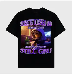Streets Turned Me Despicable but My Money Still Groups Minion T-Shirt Meme Funny