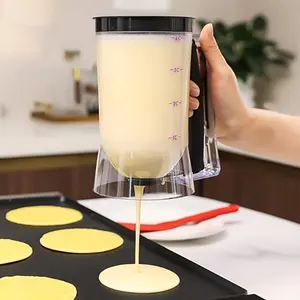 Cupcake Batter Dispenser, 1 Count Handheld Batter Separator, Non-stick Baking Tool for Making Cupcakes, Waffles, Cakes, and Pancakes