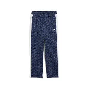 PUMA Mens T7 Graphic Relaxed Pants Casual - Blue