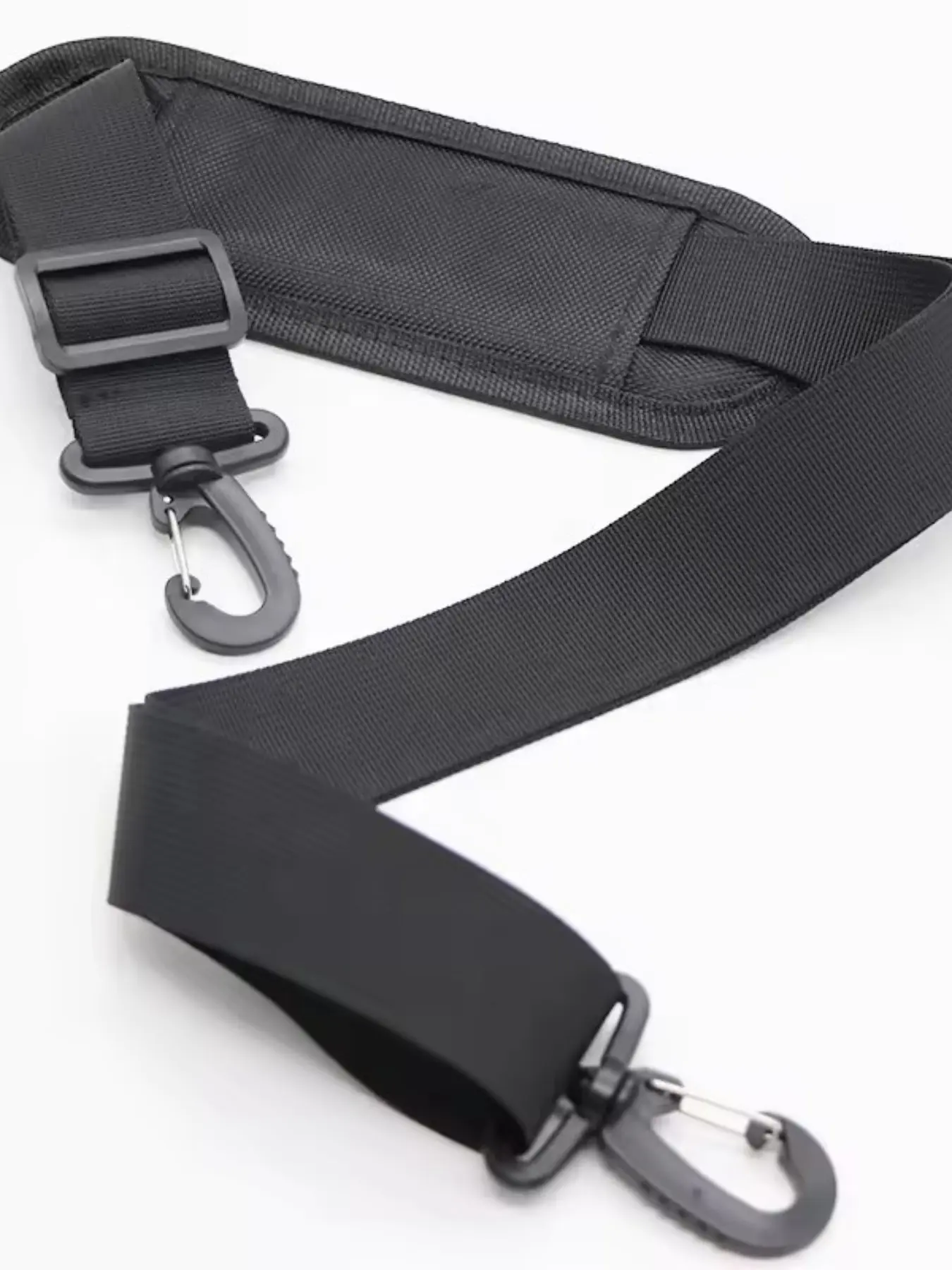 63-Inch Adjustable Shoulder Strap, Universal Luggage Strap, Fits Plastic Hooks, Laptop Bag, Messenger Bag, Travel Belt, Camera Bag, Multi-Functional, Versatile Strap, Casual Adjustable Strap