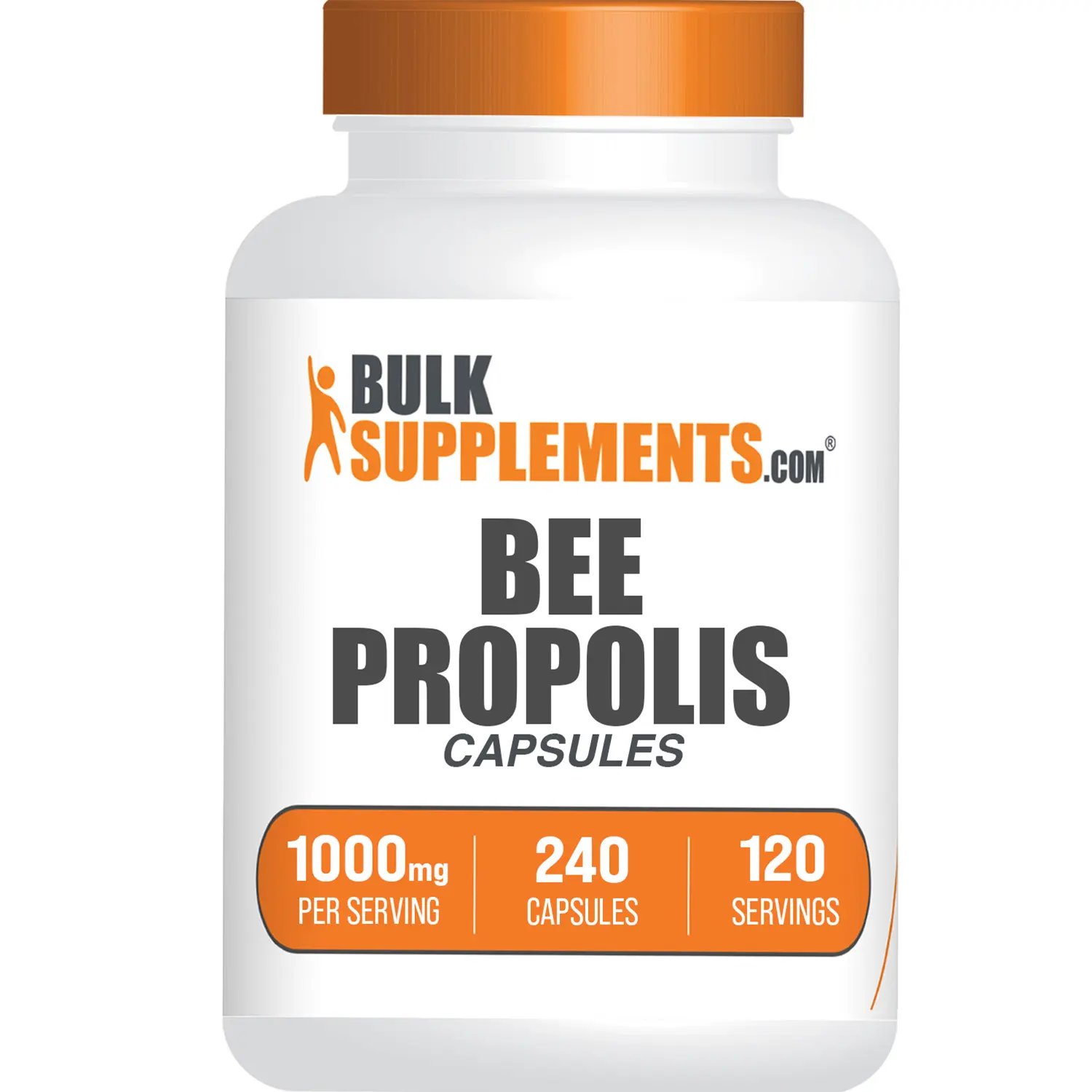 BulkSupplements Bee Propolis Extract Capsules - Immune Support - Antioxidant Support - Natural Wellness Support - 240 Capsules - 1000mg per Serving