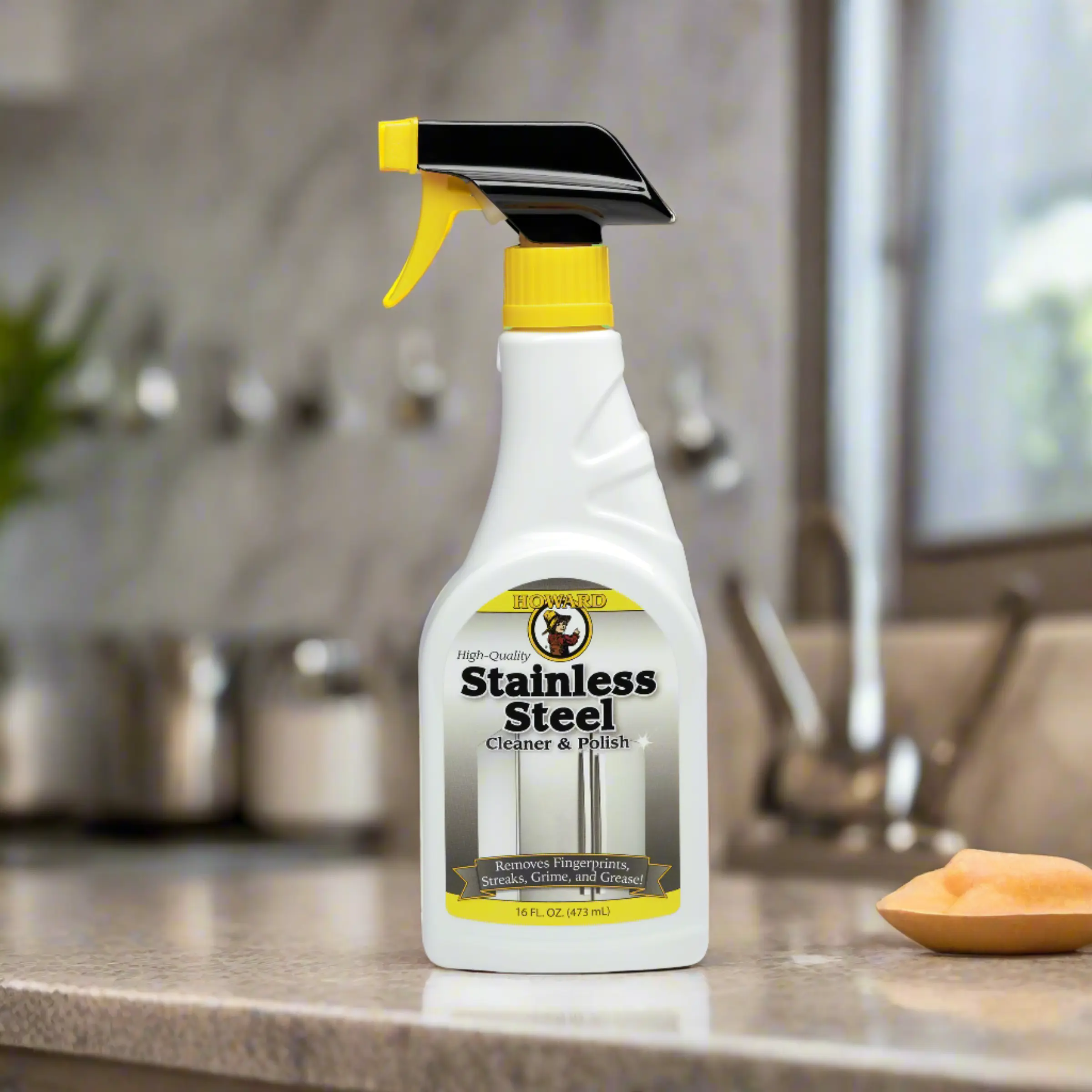 Stainless Steel Cleaner and Polish by Howard Products Household