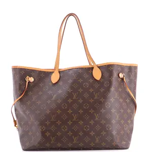 Pre-owned Louis Vuitton Canvas Coated Tote Bags REBAG Neverfull NM Tote Monogram Canvas GM by Rebag