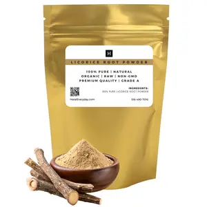 Licorice Root Powder  | 100% Pure Raw Natural Glycyrrhiza Glabra | Herbal Powder | Additive & Preservative Free