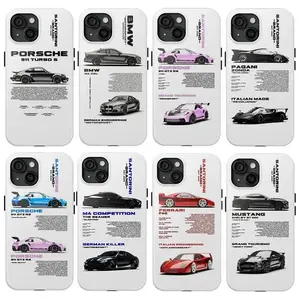 White Car Mcqueen Car Lover Gift, Tough 2-piece Phone Case 11-17
