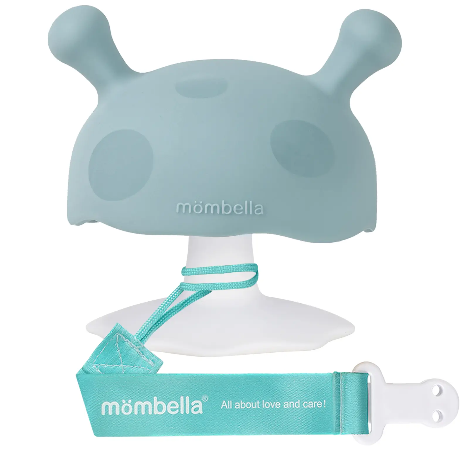 Mombella Mushroom Baby Teether Clip on Chain Teething Baby Teether Safe Toy Products for 3+Months Old Baby Essentials Parenting Hacks That Work for Newborn Must Have Items Babies Needs Mom Life Tiktok Made Me BuyIt Amazon Finds