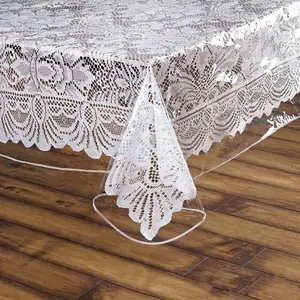 Vinyl Tablecloth 60"x90" Clear Eco-Friendly Rectangle - PVC Waterproof Cover 10 Mil Thick