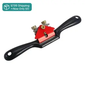 Adjustable Spoke Shave, Manual Wood Planer, Durable and Sturdy Wood Working Hand Tool for Wood Craft, Wood Craver, Precision Carpenter Tool, DIY Wood Shaving Plane, Vintage Hand Tool for Carving & Finishing