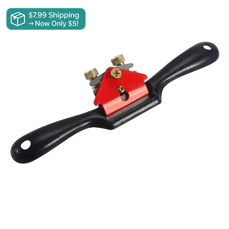Spoke Shave, Manual Wood Planer, Durable and Sturdy Wood Working Hand Tool for Wood Craft, Wood Craver, Precision Carpenter Tool, Wood Shaving Plane, Vintage Hand Tool for Carving & Finishing