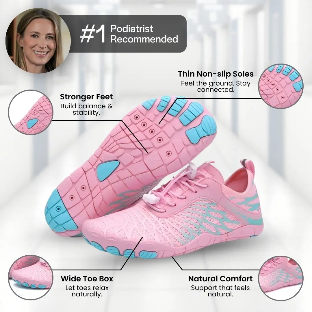 Lorax Pro - Healthy & Non-slip Barefoot Shoes Unisex Podiatrist Recommended Zero-drop Sole Breathable Mesh non-slip  All-day Comfort