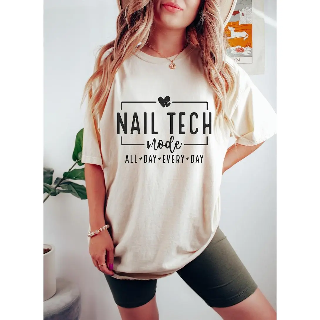 Nail Tech Shirt, Nail Salon Shirt, Nail Boss Shirt, Nail Art Shirt, Gift for Nail Tech