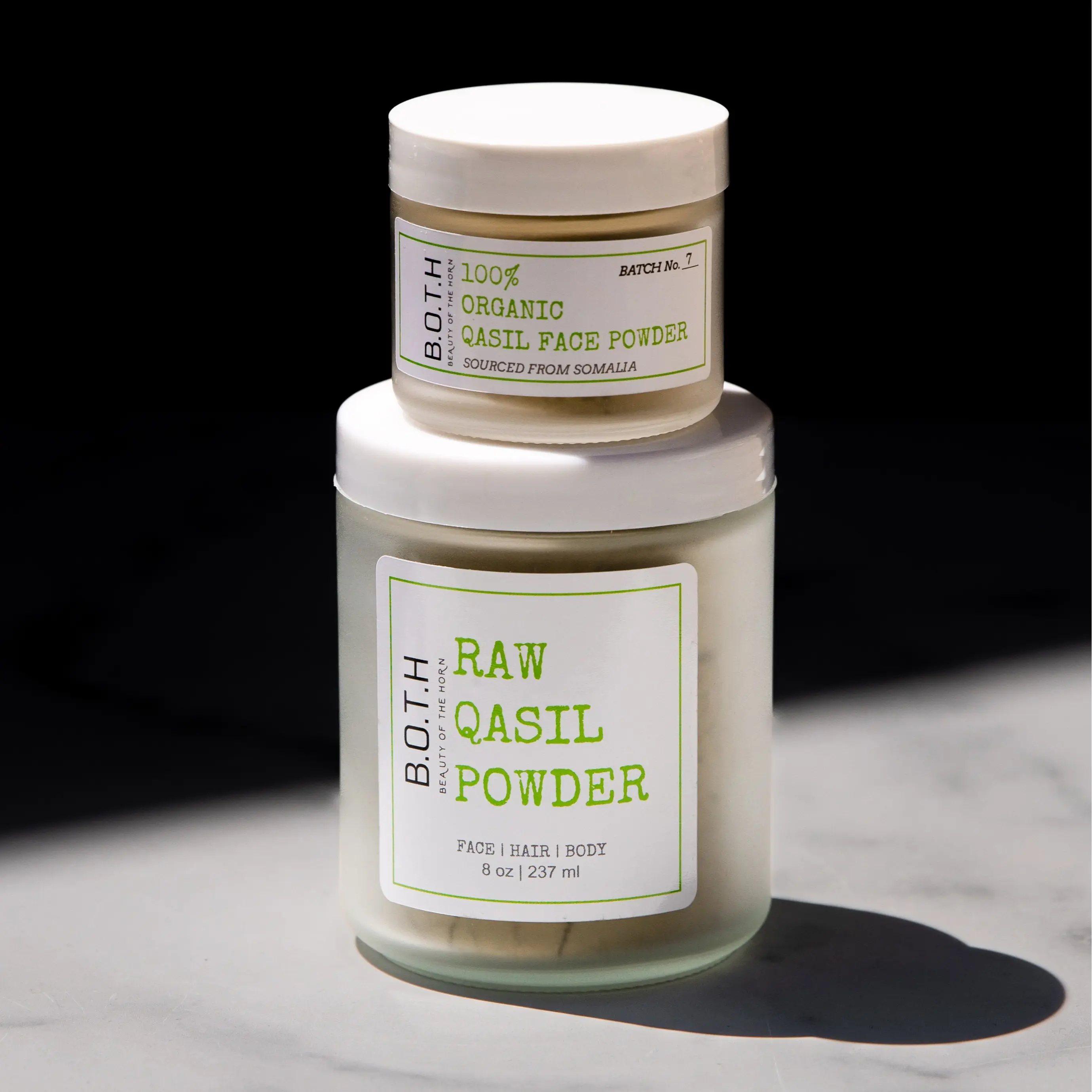 Raw Somali Qasil Powder- Cleanse, Heal Acne, Detox Skin. Face Mask. 8oz