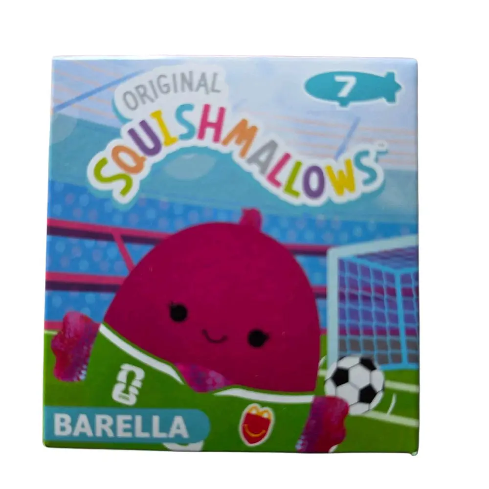 #7 BARELLA McDonald’s FIFA World Cup 2026 Squishmallows Happy Meal Toys UNOPENED New
