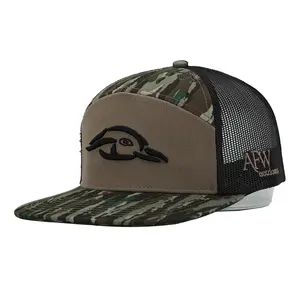 Realtree Original 7 Panel Duck Logo Hat Adaptability Adjustable Snapback