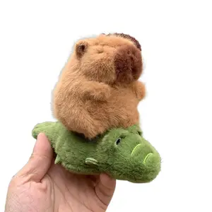Snot Bear Capybara Plush Doll Keychain Backpack Ornament for Women