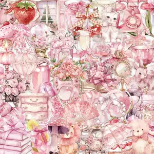 Girl Series Sticker, 50/1000pcs Waterproof Self Adhesive Decor Paper, Decor Sticker for Gift Greeting Card Water Bottle Laptop Phone Scrapbooking, Ornaments, Stickers Kit