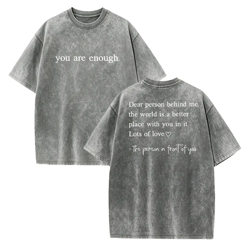 Mental Health Awareness Tee: Dear Person Behind Me Graphic Shirt