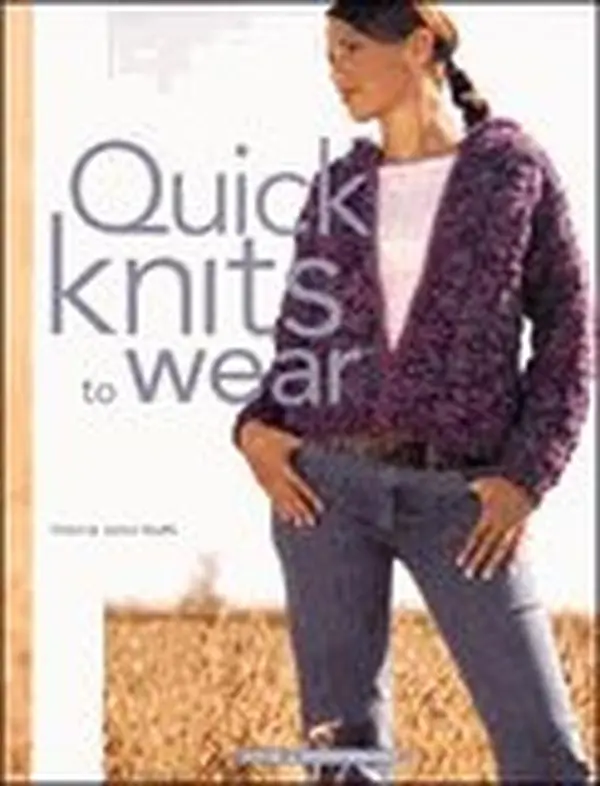 Used Knitting Designs Book - Quick Knits to Wear by Jeanne Stauffer (Hardcover)