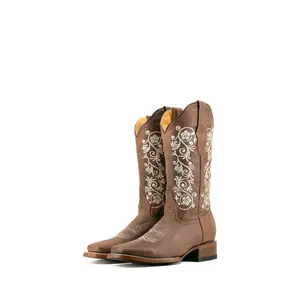 Verano Capuchino Square Toe Cowgirl Boot