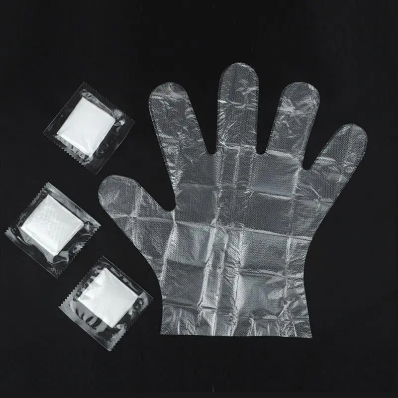 Flexible Disposable Gloves, Skin Friendly Leak Proof Gloves, Heavy Duty Waterproof Oil Resistant Gloves For Household Kitchen Salon Use