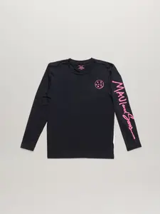 Cookie Long Sleeve Sun Shirt in Black