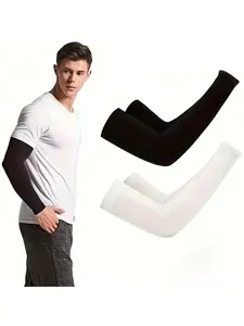 Breathable Unisex Design Sun Protection Arm Sleeves, High Elasticity Protective Arms, Driving Fishing Outdoor Daily Activities Essential